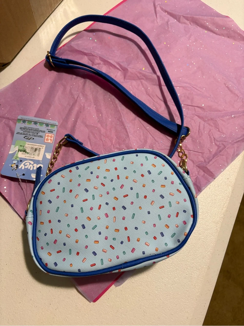 Bluey- Kids Blue Crossbody Bag